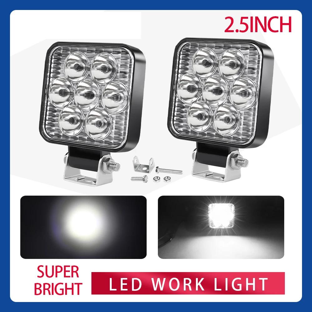 LED  ۾ ε 4x4 SUV ATV  Ʈ, 12V 24V  6500K 8000LM  ڵ ƮƮ Ʈ Ȱ